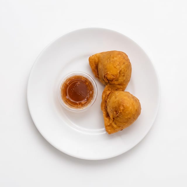 Vegetable Samosa.