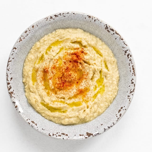 Garlic Hummus.
